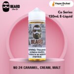 Beard Vape Co Series No 24 Caramel, Cream, Malt 120mL E-Liquid