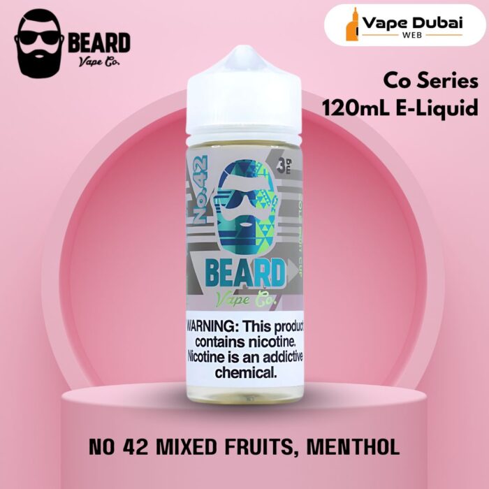 Beard Vape Co Series No 42 Mixed Fruits, Menthol 120mL E-Liquid