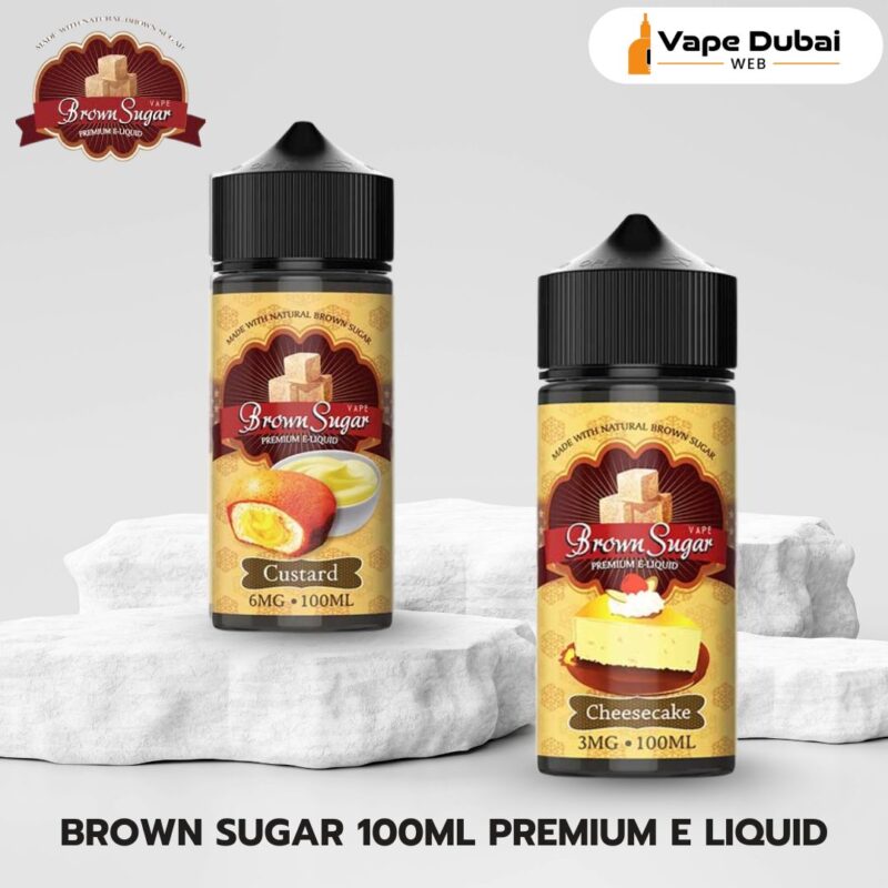 Brown Sugar 100ml Premium E Liquid 3mg