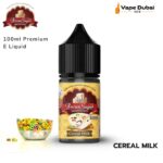 Brown Sugar Cereal Milk 100ml Premium E Liquid 3mg