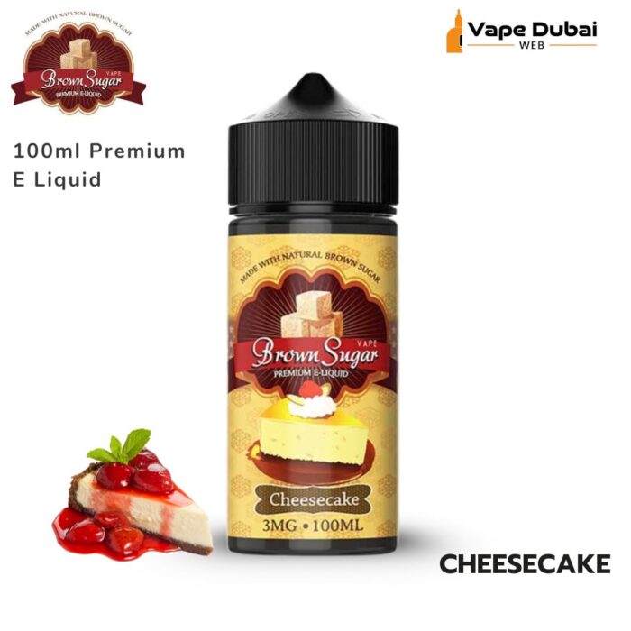 Brown Sugar Cheesecake 100ml Premium E Liquid 3mg
