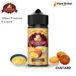 Brown Sugar Custard 100ml Premium E Liquid 3mg