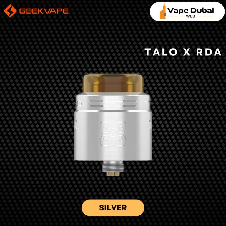 GEEK VAPE TALO X RDA Silver Tank