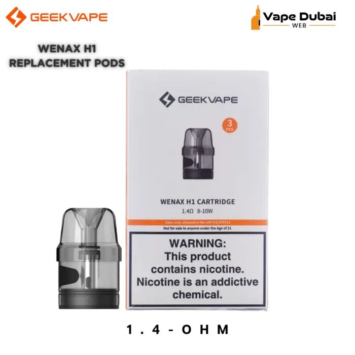 GEEKVAPE WENAX H1 REPLACEMENT PODS 1.4-Ohm
