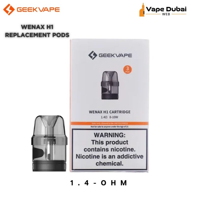 GEEKVAPE WENAX H1 REPLACEMENT PODS 1.4-Ohm