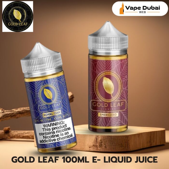GOLD LEAF 100ML E- Liquid Juice GOLD LEAF 100ML E- Liquid Juice