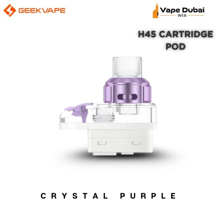 GeekVape H45 Cartridge Crystal Purple Pod