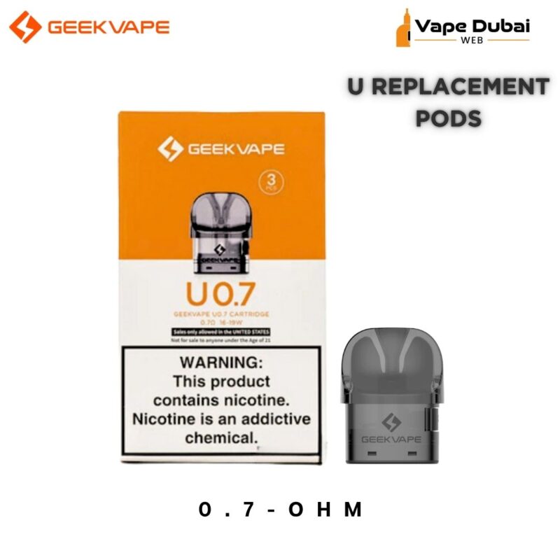Geekvape U Replacement Pod 0.7-Ohm