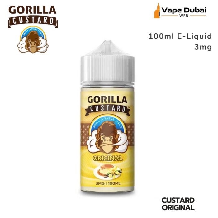 Gorilla Custard Original 100ml E-Liquid 3mg
