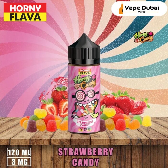 HORNY FLAVA Strawberry Candy 120ml E-Liquid