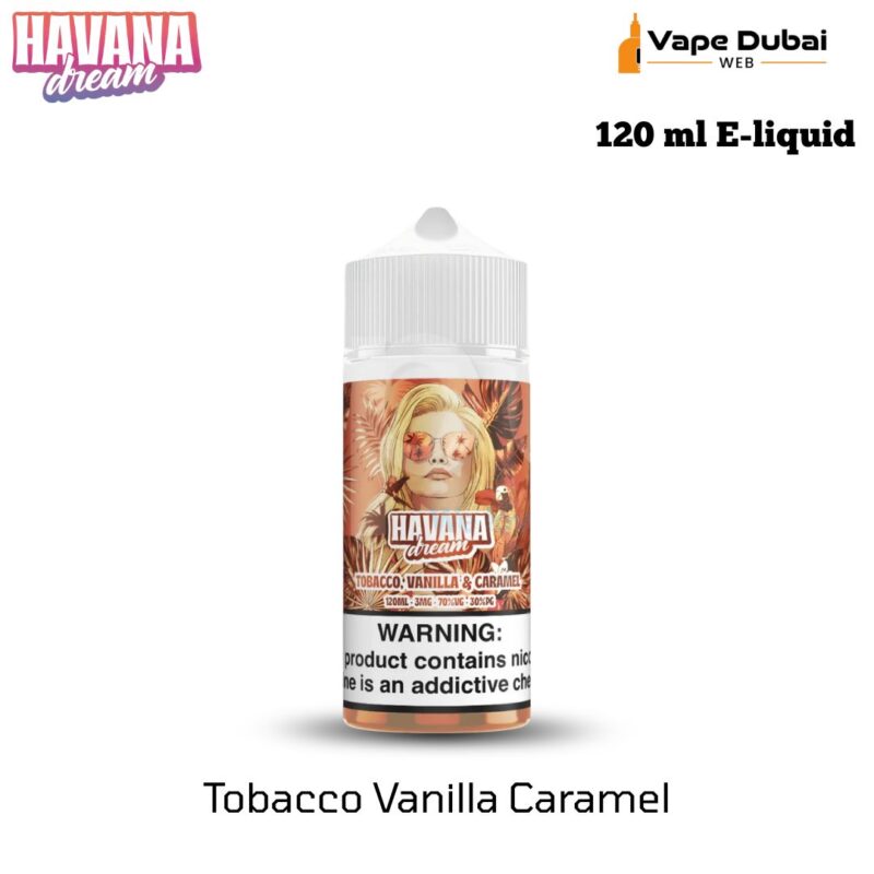Havana Dream Tobacco Vanilla Caramel 120 ml E-liquid