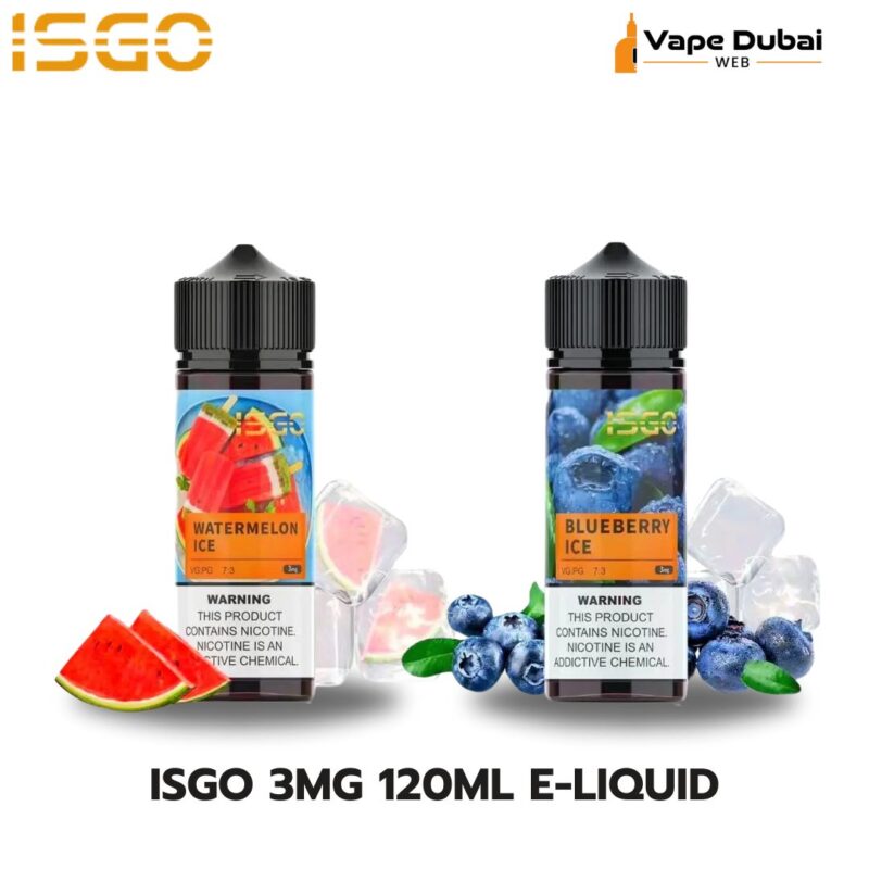 Isgo 3mg 120ml E-liquid