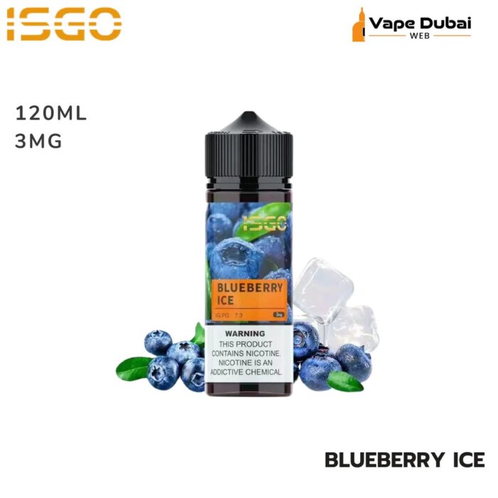 Isgo Blueberry Ice 3mg 120ml E-liquid