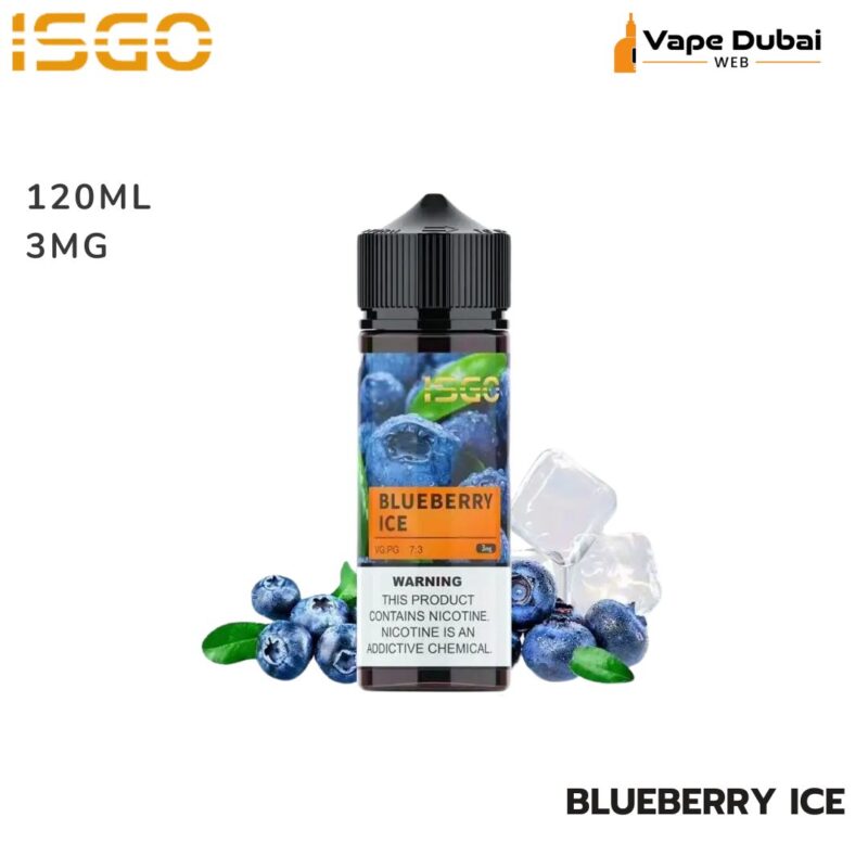 Isgo Blueberry Ice 3mg 120ml E-liquid