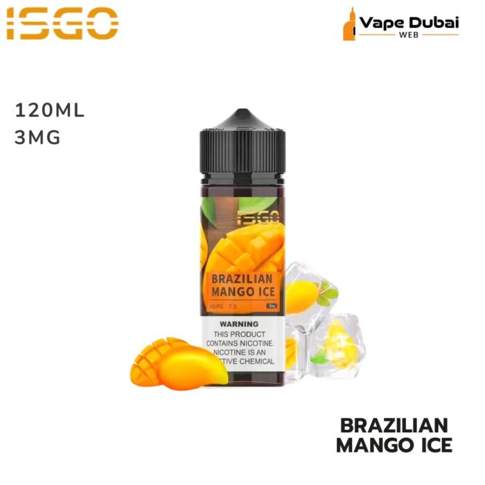 Isgo Brazilian Mango Ice 3mg 120ml E-liquid