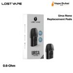 Lost Vape Ursa Nano Replacement Pods 0.6-Ohm