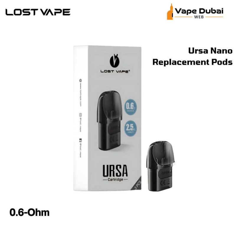 Lost Vape Ursa Nano Replacement Pods 0.6-Ohm