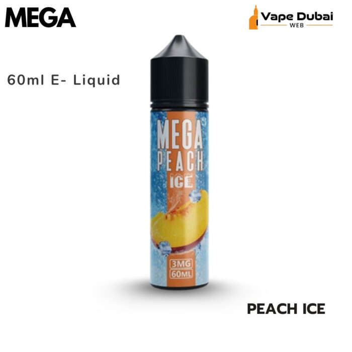 Mega Peach Ice 60ml E- Liquid Juice