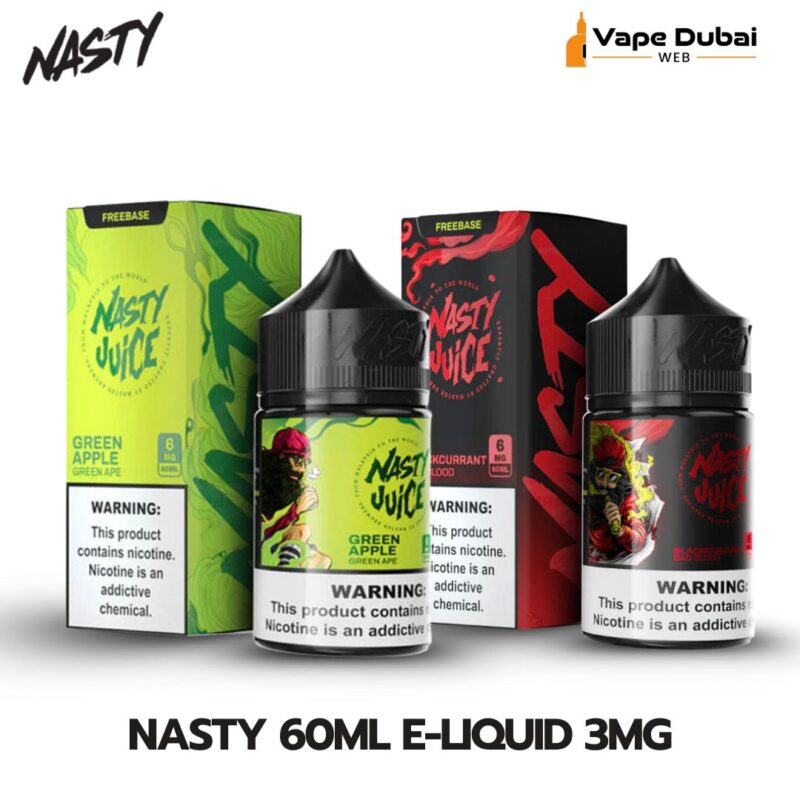 NASTY 60ML E-LIQUID 3MG