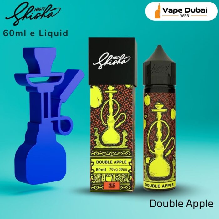 NASTY SHISHA SERIES Double Apple 60 ML E LIQUID