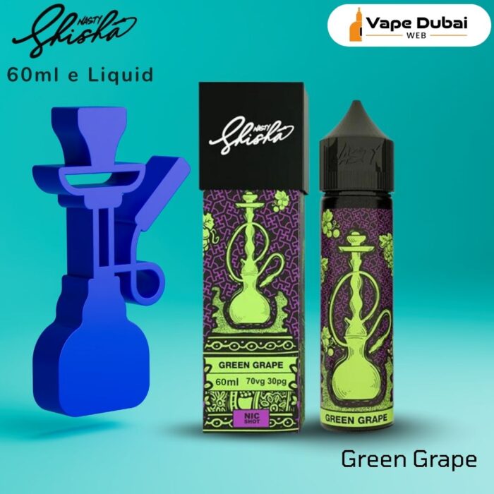 NASTY SHISHA SERIES Green Grape 60 ML E LIQUID