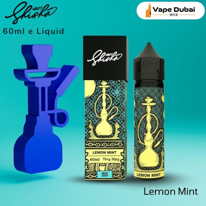 NASTY SHISHA SERIES Lemon Mint 60 ML E LIQUID