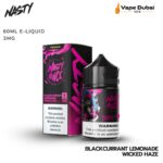 Nasty Blackcurrant Lemonade Wicked Haze 60ML E-LIQUID 3MG