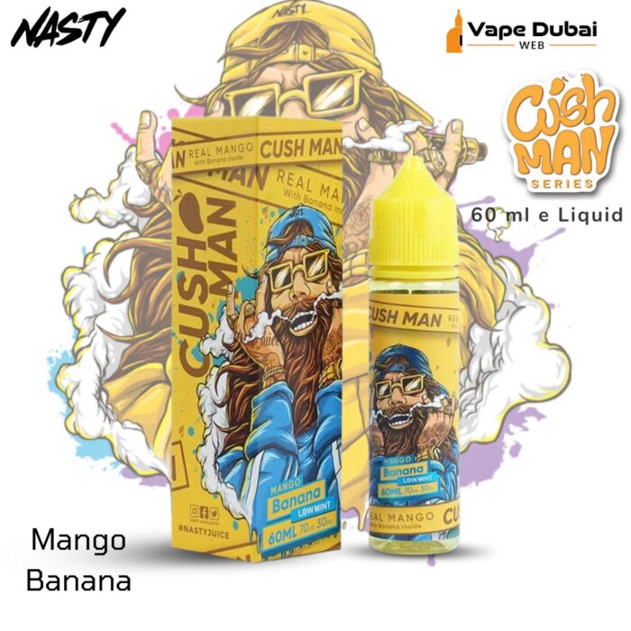 Nasty Cushman Series Mango Banana 60 ml E- Liquid