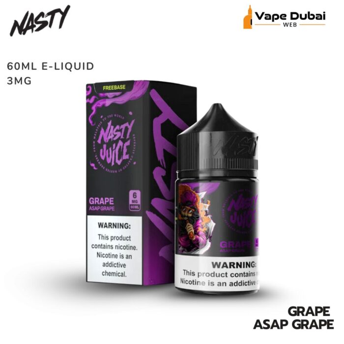 Nasty Grape Asap Grape 60ML E-LIQUID 3MG