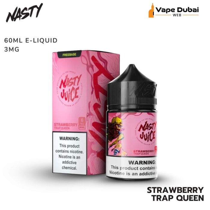 Nasty Strawberry Trap Queen 60ML E-LIQUID 3MG