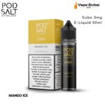 Pod Salt Subo Mango Ice 3mg E-Liquid 50ml