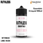 Ruthless Essentials Wtrmln Lime Rush E-Liquid 100ml