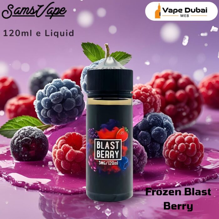 SAM’S VAPE Frozen Blast Berry 120ML E-JUICE