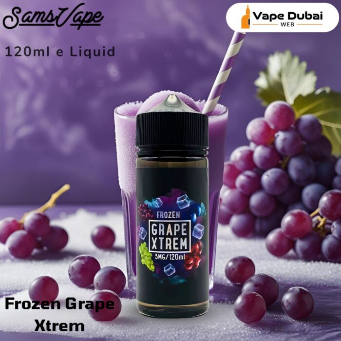 SAM’S VAPE Frozen Grape Xtrem 120ML E-JUICE