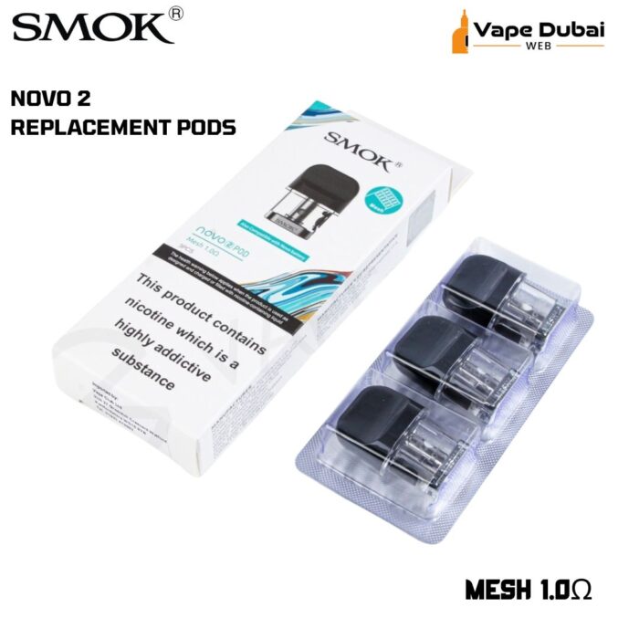 SMOK NOVO 2 REPLACEMENT PODS Mesh 1.0Ω
