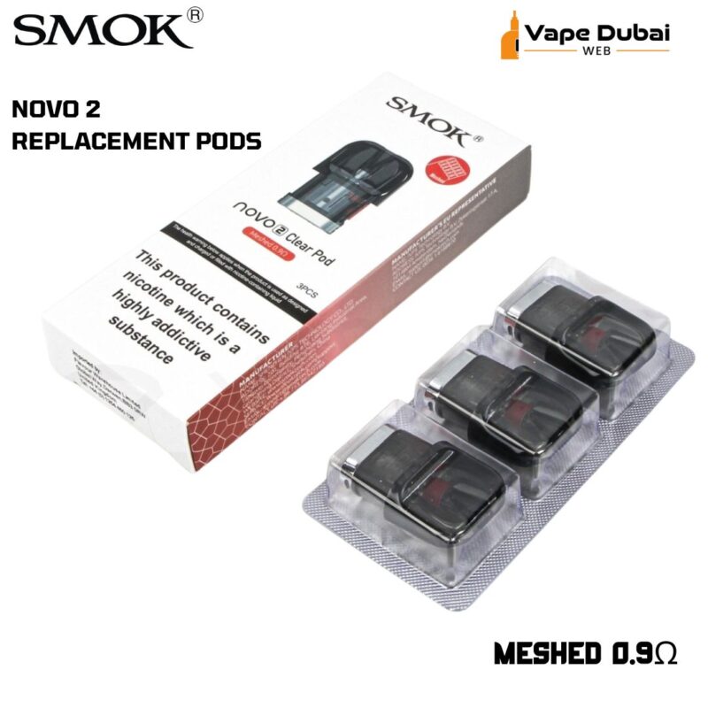 SMOK NOVO 2 REPLACEMENT PODS Meshed 0.9Ω