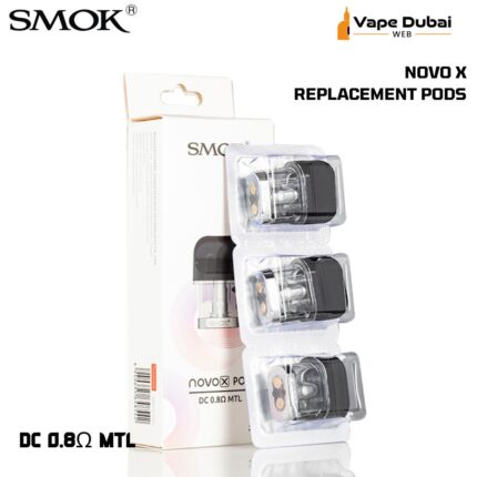 SMOK NOVO X DC 0.8Ω MTL REPLACEMENT PODS