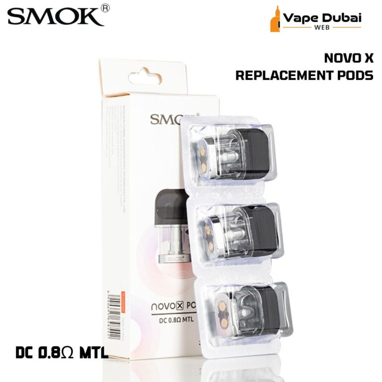 SMOK NOVO X DC 0.8Ω MTL REPLACEMENT PODS