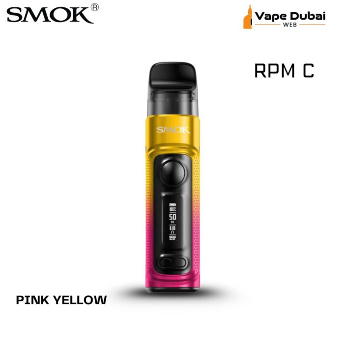 SMOK RPM C 50W Pink Yellow Pod Kit