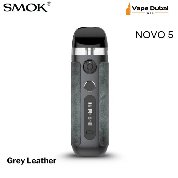 Smok Novo 5 Grey Leather Pod