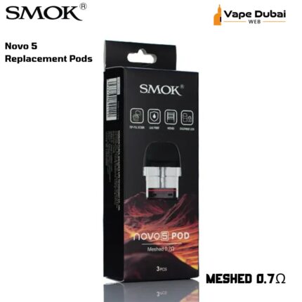 Smok Novo 5 Meshed 0.7Ω Replacement Pods