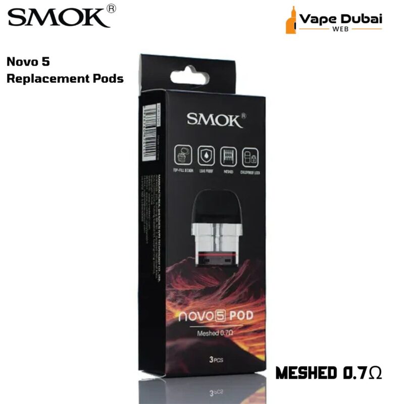 Smok Novo 5 Meshed 0.7Ω Replacement Pods