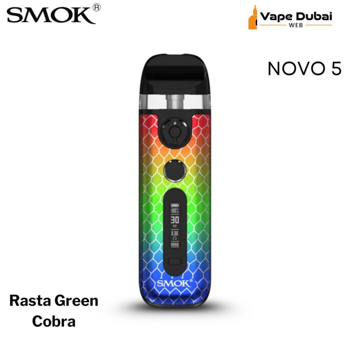 Smok Novo 5 Rasta Green Cobra Pod