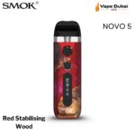 Smok Novo 5 Red Stabilising Wood Pod