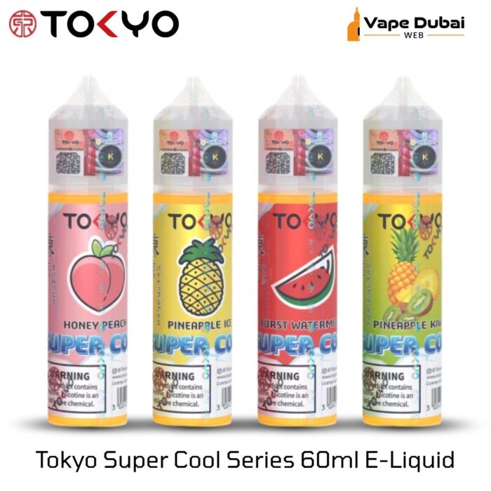 Tokyo Super Cool Series 60ml E-Liquid Tokyo Super Cool Series 60ml E-Liquid