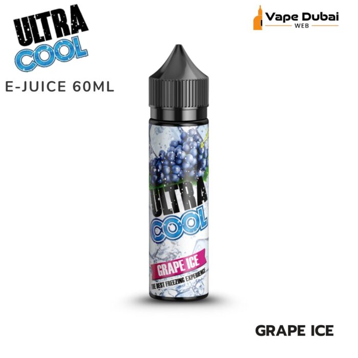 ULTRA COOL Grape Ice E-JUICE 60ML