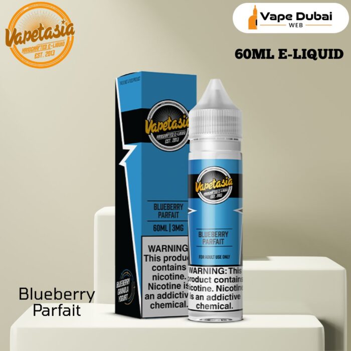 VAPETASIA Blueberry Parfait 60ML E-LIQUID