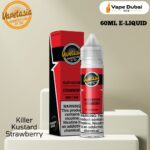 VAPETASIA Killer Kustard Strawberry 60ML E-LIQUID