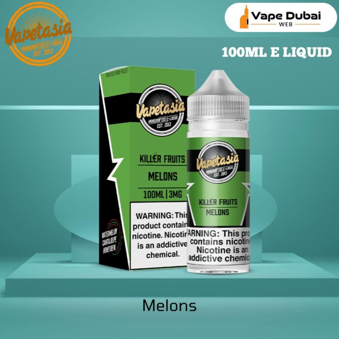 VAPETASIA Melons 100ML E LIQUID