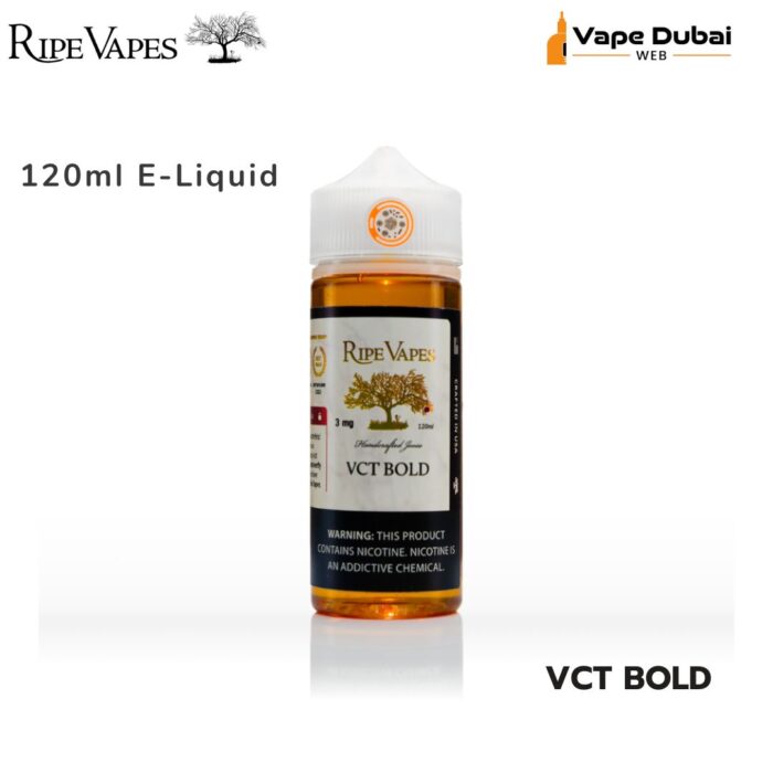 VCT Bold 120ml E-Liquid By Ripe Vapes